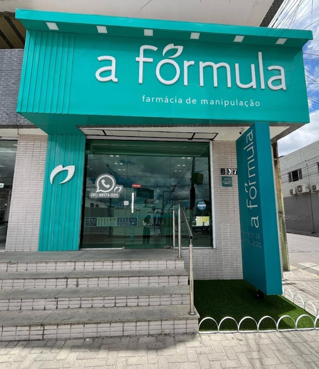 Fachada da A F&oacute;rmula Belo Jardim